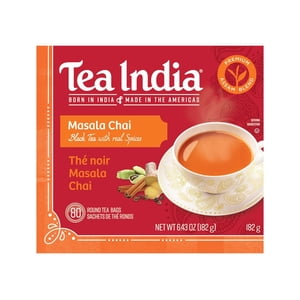 Tea India Masala Chai, 80 Tea Bags