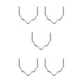 thumbnail image 2 of Decodeary 500 Pcs Fer à Souder de Qualité Professionnelle pour des Réparations Précises en Plastique Retard Machines de Soudage en Acier Inoxydable 0,8 en Forme de V *500 Pcs 5Ensemble, 2 of 6