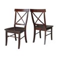 thumbnail image 2 of International Concepts Chaise X-Back avec Solid Woo, 2 of 5