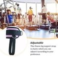 thumbnail image 2 of Langgg Ankle Strap Elastic Fitness Power Training Leg Support Straps Portable Sporting Safety Workout Equipment Professional Pink, 2 of 5