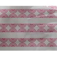 thumbnail image 4 of oneOone Georgette Viscose Dark Pink Fabric Geometric Block Craft Projects Decor Fabric Printed By The Yard 42 Inch Wide, 4 of 4