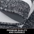 thumbnail image 3 of XICEN Indoor Door Mat, 20x32, Non-Slip Absorbent Resist Dirt Entrance Rug, Machine Washable Low-Profile Inside Entry Door Rugs for Entryway, Black, 3 of 6