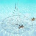 thumbnail image 4 of Cage à Crabe Rétractable Cage de Pêche Attrape-Crabe Fermeture Automatique Piège à Poisson Fil d'Acier pour Attraper le Crabe, 4 of 9