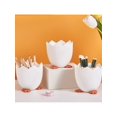 thumbnail image 2 of 1pc Cute Cartoon Eggshell Pen Holder With Large Capacity For Student Desk Stationery Storage, Can Also Be Used As Cartoon Desk Organizer For Makeup Br, 2 of 5