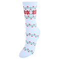 thumbnail image 3 of CTM Ensemble de Chaussettes de Vacances en Tricot Plat et Beurre 2 Pcs (Femmes), 3 of 3