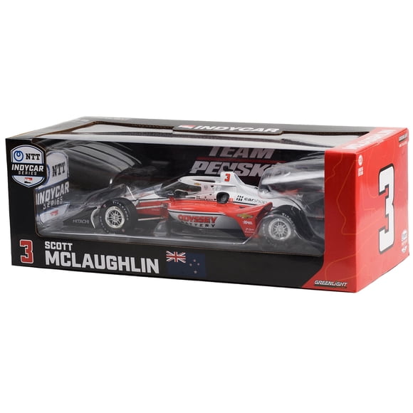 Dallara IndyCar #3 McLaughlin Odyssey Team Penske (Configuration Parcours) NTT IndyCar Series (2022) Modèle Réduit 1/18 par Greenlight 11174
