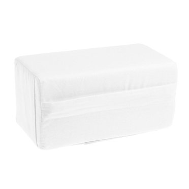 Milaget Soft Sponge Cotton Knee Pillow Leg Cushion Anti-Bedsore Ankle Foot Pad White