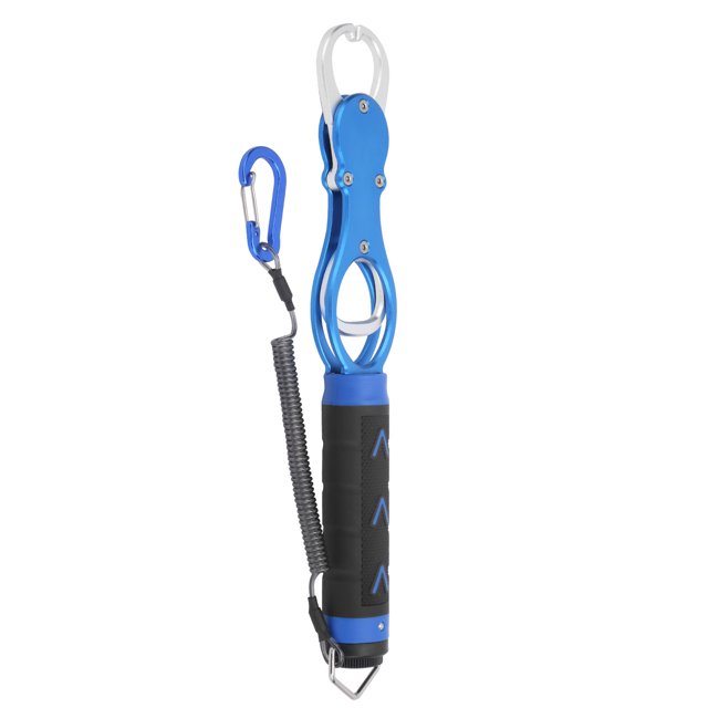 Contrôleur de Poisson en Alliage d'Aluminium avec Balance Portable Pesant Lèvre de Pêche ToolBlue