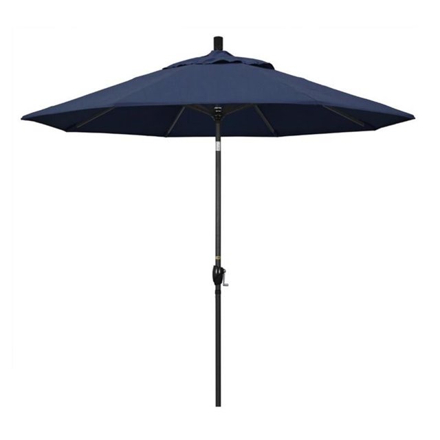 California Umbrella Parasol de Patio de 9 Pieds en Indigo Spectrum