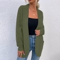 thumbnail image 1 of LOVZFMLL Cardigan for Women's Cardigan Color Coarse Knit Loose Oversized Knitwear, 1 of 6