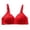 A01-Rouge, variante sur yoeyez Soutien-Gorge pour Femmes Rehausseur Grande Taille, Soutien-Gorge Sans Armatures en Dentelle à Imprimé Floral pour Femmes, Couvrance Totale, Soutien Élevé, Soutien-Gorge Léger à Bretelles Ajustables, Sans Armatures, sous-Vêtements Confortables pour Tous les Jours Rouge G