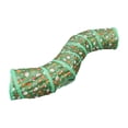 thumbnail image 1 of Bunblic Cat Tunnel with Christmas Tree Ball Kitten Nest for Rabbits Indoor Cats S shaped, 1 of 8