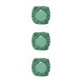 thumbnail image 4 of kurtrusly Chair Cover Slipcover Stretch Seat Computer Protection Set Anti-Dirty Thicken Solid Home Wedding Universal Decoration Dark Green/Seat Mat 3Set, 4 of 6