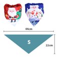 thumbnail image 2 of Dog Bandana Christmas Pet Scarf Triangle Pet Bandana, 2 of 5