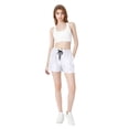 thumbnail image 4 of Timegard Shorts pour Femmes Été Plage Décontractés Amples Taille Élastique Entraînement Course Shorts Légers, 4 of 8