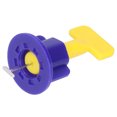 thumbnail image 4 of Tile Levelling System, Floor Leveler Stainless Steel PP Durable Accurate Adjustment Easier Installation  For Home Blue Yellow, 4 of 8