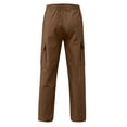 thumbnail image 5 of Men's Cargo Trousers for Everyday Wear with Functional Pockets and Construction for Work and Casual Environments, 5 of 5