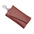 thumbnail image 2 of Aursykel Cowhide Leather Car Key Case Organizer for Men and Women with Multi Functional Storage for Home Keys and Cards Long Lasting Scratch Resistant Key Holder with Gift for Partner, 2 of 6
