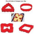 thumbnail image 3 of ZheElen 4piece Non-Stick Silicone Cake Mold Easy To Clean Flexible And Lightweight red 1Set, 3 of 6