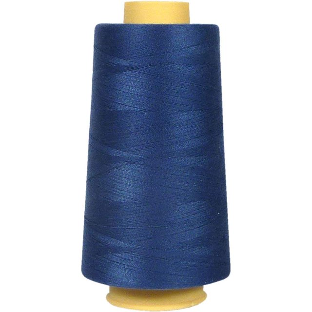 Sewing thread Polyester, 3000 m. SuperSew, quilting, serger thread. (1 cones, Royal Blue 2831)
