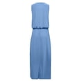thumbnail image 5 of Ketyyh-chn99 Robes Femmes Été Robe Mini Robe de Fête Robe T-shirt Décontractée Robes Manches Longues Robe Bohème de Plage Bleu,2TG, 5 of 5