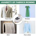 thumbnail image 4 of Travel Iron for Clothes, Mini Ironing Machine Handheld Can Be Rotated 180 Degrees, Household Fast Heating Wired Small Electric Iron, Portable Heat Press Clothing Iron Machine - US Plug, 4 of 6