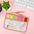thumbnail image 4 of Snack Storage Bag | Transparent Zipper Pouch Waterproof Handheld Makeup Bag Portable Toiletry Organizer for Travel Cosmetics Snacks Toiletries Storage, 4 of 7