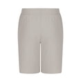 thumbnail image 4 of EOYWHK Men's Linen Shorts Elastic Waist Lounge Shorts Casual Solid Color Sleep Shorts with Drawstring Pockets, 4 of 6