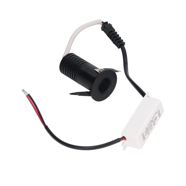 3W LED Recessed Spotlight Mini Aluminum Downlights with LED Driver for Kitchens Cabinets Ceilings, AC85-265V