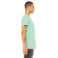 thumbnail image 3 of BELLA+CANVAS T-Shirt Jersey CVC pour Homme, G, Menthe Chiné, 3 of 3
