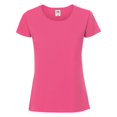 thumbnail image 1 of Fruit Of The Loom T-Shirt Premium en Fil à Tricoter pour Femmes Coupe Ajustée, 1 of 2
