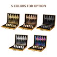 thumbnail image 2 of Amdohai 24-Piece Flatware Set Stainless Steel Tableware Cutlery Set Service for 6 with High-grade Storage Case for Home Kitchen Restaurant Hotel, 2 of 8