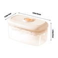thumbnail image 2 of RKSTN Ice Cube Tray 28-Lattice Press Ice Tray Large-Capacity Ice Cubes Mould Refrigerator Ice Making Easy Demoulding with Lid Ice Box with Ice Box Ice Shovel, 2 of 7