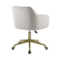 thumbnail image 4 of Weston Quilted Office Chair, Off-White, 4 of 9
