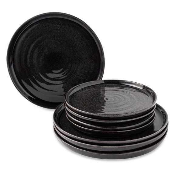 Yellowstone 8-Piece Ceramic Dinnerware Set, Rip Collection