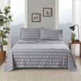 thumbnail image 1 of Ensemble de Draps Jumeau 3 Pcs Gris Ski Saut, 1 of 5