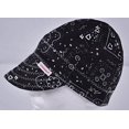thumbnail image 1 of Comeaux Caps Reversible Welding Cap Black Bandana Size 7 7/8, 1 of 4