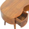 thumbnail image 4 of Artisan Furniture Solid Wood Chestnut Wave Coffee Table, 4 of 9