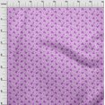 thumbnail image 4 of oneOone Polyester Spandex Purple Fabric Florals Craft Projects Decor Fabric Printed By The Yard 56 Inch Wide, 4 of 4