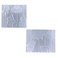 thumbnail image 2 of 2 Pcs Étiquettes de Plantes en Forme d'Insectes Moules Design Diy pour Pots de Fleurs, 2 of 8