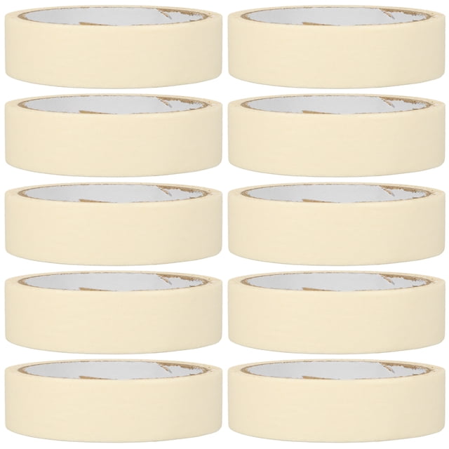 Miangastore Professional Painting Tape White 10 Rolls For Artists And Homeowners