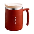 thumbnail image 2 of Meitianfacai Coffee Mug With Handle, Portable Insulated Mug With Lid And Spoon, Double Layer Stainless Steel, Suitable For Office Use, Travel Coffee Mug, 2 of 9