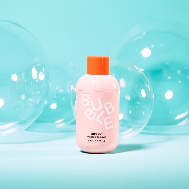 Bubble Skincare Wipe Out Makeup Remover, for All Skin Types, 1.7 fl oz / 50ml