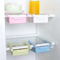 thumbnail image 1 of Kitchen Freezer Fridge Slide Drawer Space Saver Shelf Rack Holder Storage Box, 1 of 8