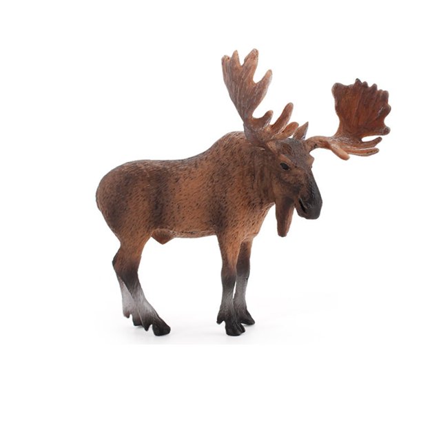 Mikilon Modèle Animal Sauvage Galopant Couleur Uni Statique de Table Sable Table Animal