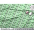 thumbnail image 3 of Soimoi Georgette Viscose Fabric Diagonal Line & Stripe Printed Craft Fabric by The Yard 42 Inch Wide, 3 of 3