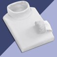 thumbnail image 2 of Breezora Men's Winter Thermal Underwear Set Thickened Padded Top and Bottom Base Layer for Cold Weather L Size White, 2 of 9