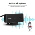 thumbnail image 4 of Mistaha Caméra Web d'Ordinateur Haute Définition avec Mise au Point Automatique, Micro à Réduction de Bruit Intégré - Noir, 5 Mpx, Sans Clé USB, Compatible avec Divers Logiciels, 4 of 7