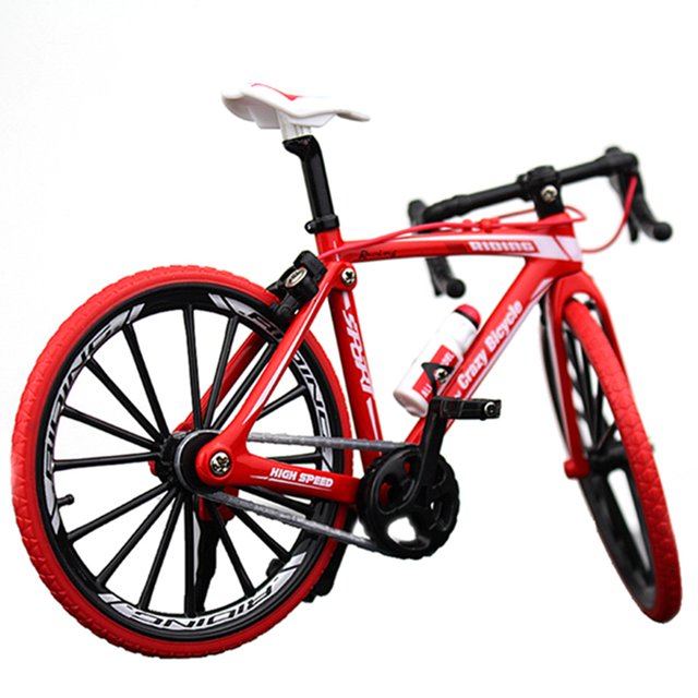Bicycle Model Alloy Plastic 1: 10 Retro Mini Bicycle Decoration Bike Model Toy