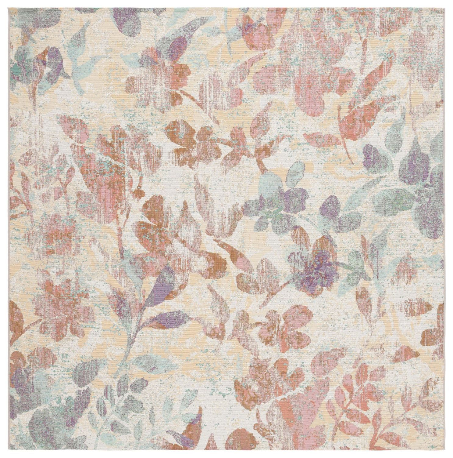 SAFAVIEH Barbados Andy Floral Indoor/Outdoor Area Rug